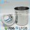 4PCS Tea Coffee Sugar Stainless Steel Canisters Airtight