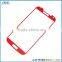 2015  express low price 9H hardness 2.5D round edge plating color tempered glass screen protector for Samsung S4 S5