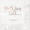Personalized Wedding Cocktail Napkins, set of 100