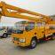 Cheaper price 12m DFAC hydraulic work platform truck