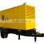 CE Approved generator trailer, 4 wheels+silent canopy