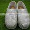 The crocodile gray lady PU casual shoes