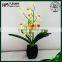 wholesale artificial flower cymbidium bonsai for home decoration