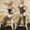 Bodystockings Sexy Nylon Sheer Mature Black Bodystockings