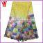 Nigerian lace fabric african cord lace samples cotton embroidered lace collar