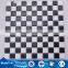 25x25 black glazed ceramic mosaic swimming pool tile