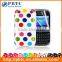 Set Screen Protector And Case For Blackberry 9320 , Polka Dots Gel TPU Cute Phone Cover