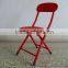 Wholesale Cheap Metal Folding Stool Kids Stool Kids Chair With PVC Seat and Back for Living Room
