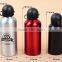 500 mL ( 16.9 fluid ounce ) Aluminum Sports Water Bottle Great for Outdoor Activities. Plastic Screw lid Looped on the top