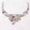 Wholesale Gorgeous Crystal Rhinestone Beaded Bridal Neckline qpplique