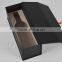 Matt black cardboard wine paper box