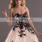 Popular Sale Long Prom Dresses Ball Gown chapel train wedding dress
