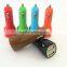 latest hot sale 5V 3.1a mobile phone and tablet pc Universal Dual USB Car Charger for Huawei Blackberry