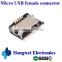 SMT Micro USB Female Connector