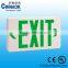 2w 120v energy-saving wall mounted emergency exit sign