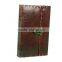 Simple Blank Leather Diary Journal With C Pattern Lock Diary Sketchbook Blank Handmade Leather Journal