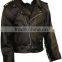 NEW MEN'S LEATHER JACKET SLIM FIT BIKER MOTORCYCLE GENUINE Cowhide JACKET HOT