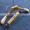 Natural high quality wooden hanger top wooden hanger long hook hanger