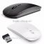 Ultra Thin USB Optical Wireless Mouse 2.4G Receiver Super Slim Mouse For Computer PC Laptop Desktop