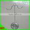 Chrome Finishing Height Adjustable Bag Stand Countertop Rack