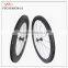 High profile Far Sports Carbon fiber wheels, 50mm&88mm carbon clincher bicycle wheelset 23mm wide with Chris King R45 hub