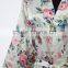 Factory Print Flower Bath Robe