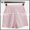 Wholesale Summer New Quick Dry Casual Cotton Elastic Waist Loose Straight Women's Board Shorts