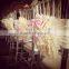 resin ice crystal wedding chiavari chair