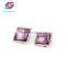 Fancy Purple Crystal Jewelry Zinc Alloy Studs Earrings