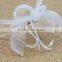 2015 Girls Ladies Feather Fascinator White Hair Covering Fascinators