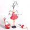 Resin jewelry hanging display rack craft Fashion design jewelry holder