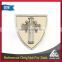 Customized fantastic shield cross cufflinks for men