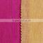 plain dyed solid color woven linenette blend nylon viscose fabric