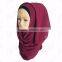 High Quality Plain Chiffon Solid Color Muslim Hijab Soft Shawls Wraps Multi Color Big Size