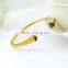 Fashion Zircon Stainless Steel Bangle for Girls