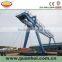 professional electric double girder gantry crane specification