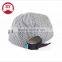 design blank 5 panel camp cap/ plain flat brim 5 panel cap
