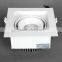 White and black housing BJ-GS-65 1x10W recessed COB LED downlight