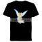 Angel shining el sound active t-shirt voice activated el t-shirt