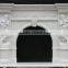 Personal custom make marble carved fireplace mantel