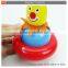 Hot selling spinning top peg-top doll toys with light
