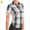 dri-fit-shirts-wholesale in check pattern