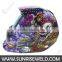 High Quality Solar powered Auto-darkening Welding Helmet/welding mask Purple 2016 new design