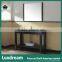 24" Mini Wooden Hotel Bathroom Vanity With Granite Top