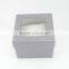 Fashion square watch disply window paper boxes for watch good design for watch