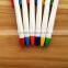 Innovative products White barrel pad printing fancy plastic pens BPP0019