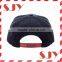 Flat top custom 3d embroidery flat bill snapback hats