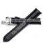 Men Waterproof Classic Head Layered Genuine Cow Leather Butterfly Clasp Watch Band 22mm 24mm