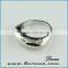 new arrival fashion design finger silver ring for women/girl gift
