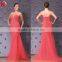 Fashionable Strapless Beading Rhinestones Bandage Training Sexy Revealing Slimming Evening Dress 2015